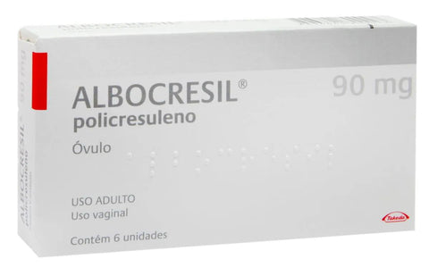 Albocresil  90mg - 6 Unidades - Óvulo