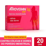 Atroveran Dip  1g - 20 Unidades - Comprimido