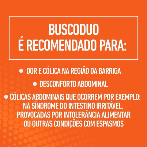 Buscoduo  10mg + 500mg - 20 Unidades - Comprimido