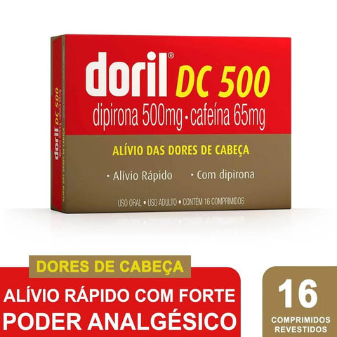 Doril DC 500  500mg + 65mg - 16 Unidades - Comprimido