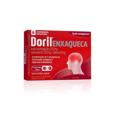 Doril Enxaqueca  250mg + 250mg + 65mg - 8 Unidades - Comprimido