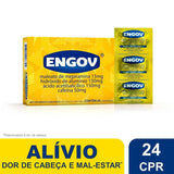 Engov  15mg + 150mg + 150mg + 50mg - 24 Unidades - Comprimido