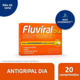 Fluviral Dia  800mg + 20mg - 20 Unidades - Comprimido