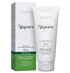 Máscara e Sabonete Facial Glycare Duo Líquido Com 120G