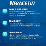 Nebacetin  5mg/g + 250UI/g - 15 g - Pomada