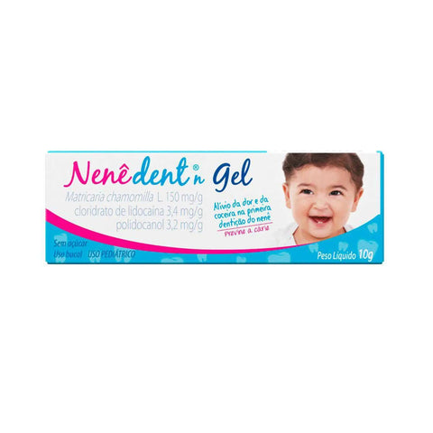 Nenê Dent N  150mg/g + 3,40mg/g + 3,20mg/g - 10 g - Gel
