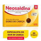 Neosaldina  30mg + 300mg + 30mg - 30 Unidades - Comprimido