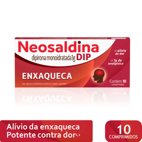 Neosaldina Dip  1g - 10 Unidades - Comprimido