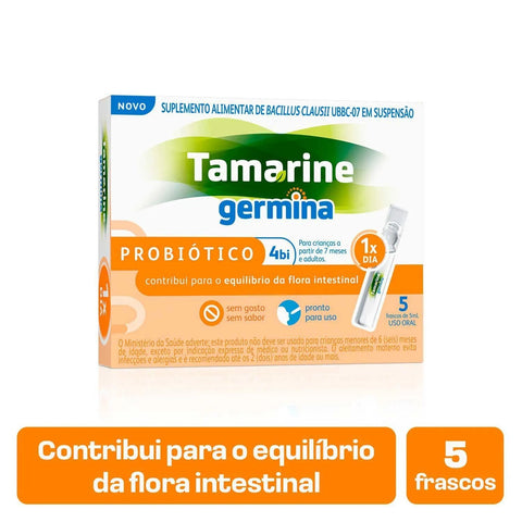 Probiótico Tamarine Germina  5 Unidades - Sachê