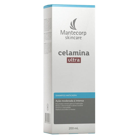 Shampoo Anticaspa Mantecorp Celamina Ultra 200Ml