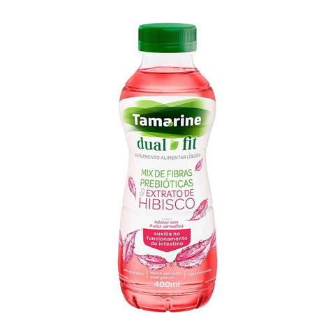 Suplemento Alimentar Líquido Tamarine Dual Sabor Hibisco Com Frutas Vermelhas 400ml