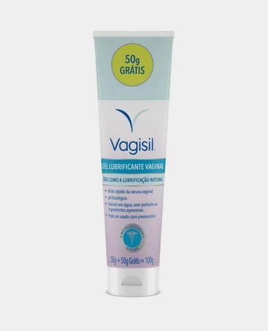 Gel Lubrificante Vagisil 50G + 50G, Grátis