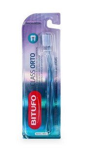 Escova de Dente Bitufo Class Orto Sortida Com 1 Unidade + Grátis, Capa Protetora
