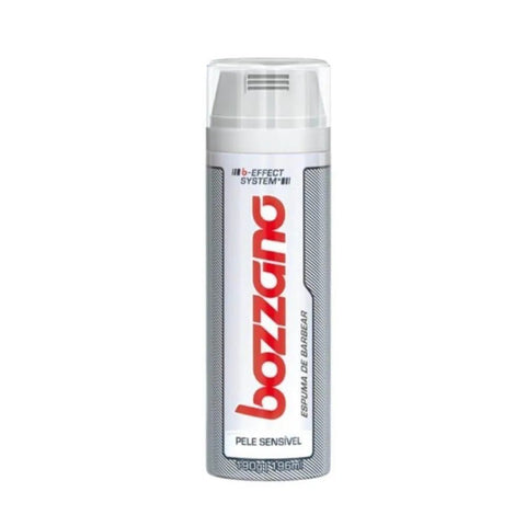 Espuma de Barbear Bozzano Pele Sensível, 1 Unidade Com 190G
