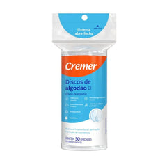Algodão Cremer  Disco - 50 Unidades
