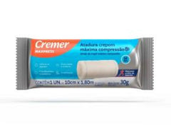 Atadura Cremer Crepom Maxpress  10cm X 1,8m - 6 Unidades