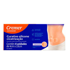 Curativo Cremer Advance Para Cicatrização  4 Unidades