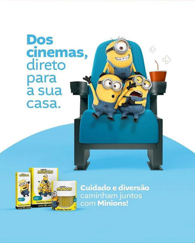 Curativo Cremer Minions  10 Unidades