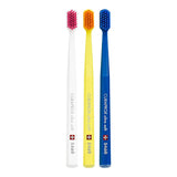 Escova de Dente Curaprox Cs 5460 - Ultra Macia, Sortida Com 3 Unidades