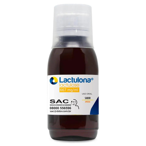Lactulona (Daiichi-Sankyo)  667mg - 120 mL - Xarope - Sabor Ameixa