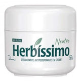 Desodorante Antitranspirante Herbíssimo Neutro, Creme, 1 Unidade Com 55G