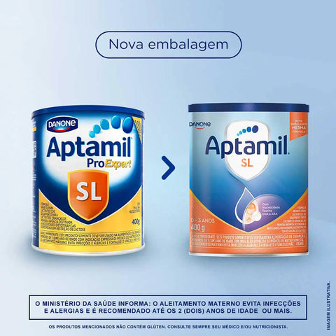 Fórmula Infantil Aptamil Proexpert  Sem Lactose - 400 g