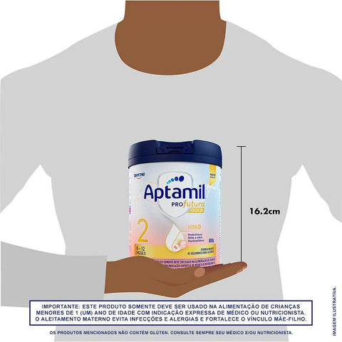 Fórmula Infantil Aptamil Profutura Gold  2 - 800 g