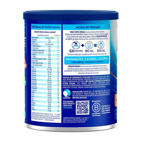 Fórmula Infantil Milnutri Premium  Tradicional - 400 g