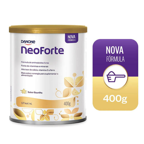 Fórmula Infantil Neoforte  Sabor Baunilha - 400 g