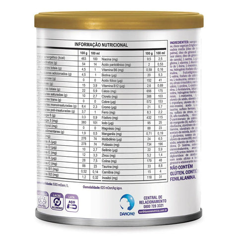 Fórmula Infantil Neoforte  Sabor Baunilha - 400 g