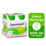 Suplemento Nutricional Danone Souvenaid Sabor Morango Com 4 Unidades de 125ml