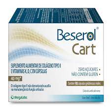 Beserol Cart  40 mg - 90 Unidades - Cápsula