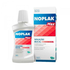 Enxaguante Bucal Noplak Max Com Flúor, 1 Unidade Com 250Ml