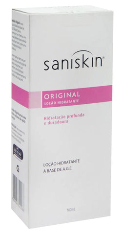 Loção Hidratante Saniskin Pele Seca 100Ml
