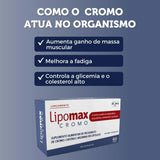 Lipomax Cromo  60 Unidades - Cápsula