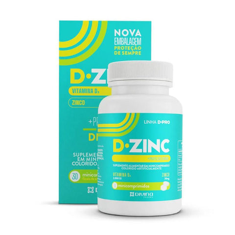 D-Zinc  2.000Ui + 30mg - 30 Unidades - Comprimido
