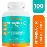 Vitamina C C-Triple  1g - 100 Unidades - Comprimido