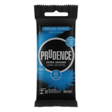 Preservativo Prudence Lubrificado Extra Sensível Extra Grande  6 Unidades