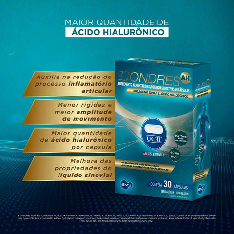 Condres AH  40mg + 157,7mg - 30 Unidades - Cápsula
