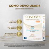 Condres Colágeno  40mg - 90 Unidades - Cápsula