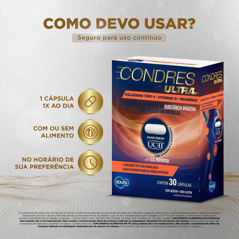 Condres Ultra  40mg - 30 Unidades - Cápsula