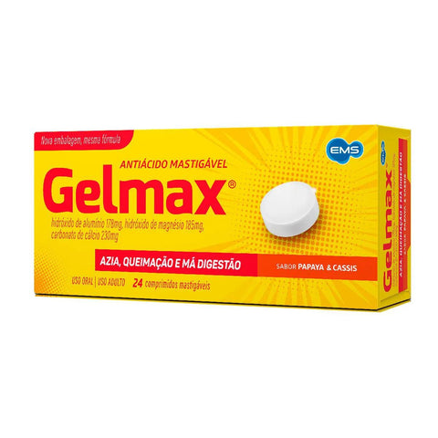 Gelmax  178mg + 185mg + 230mg - Comprimido