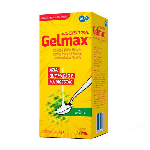 Gelmax  35,6mg/mL + 37mg/mL + 48,4mg/mL - Gel