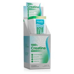 Equaliv Creatina 100% Monohidratada - 10 Sticks