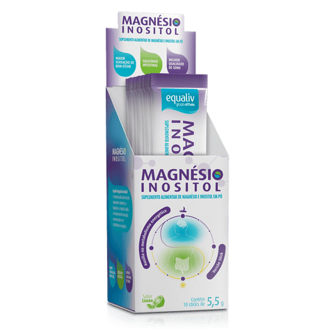 Equaliv Magnésio Inositol - 10 Sticks