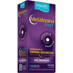 Equaliv Melatonina - 120 Comprimidos com 210mcg