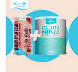 Kit Equaliv Body Protein RED (600g) + Glutamina (300g)