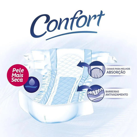 Fralda Geriátrica Tena Confort  Tamanho M - 26 Unidades