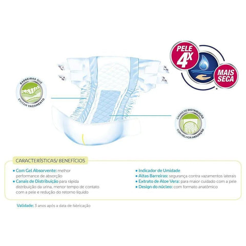 Fralda Geriátrica Tena Confort  Tamanho P - 30 Unidades