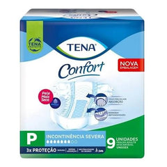 Fralda Geriátrica Tena Confort  Tamanho P - 9 Unidades